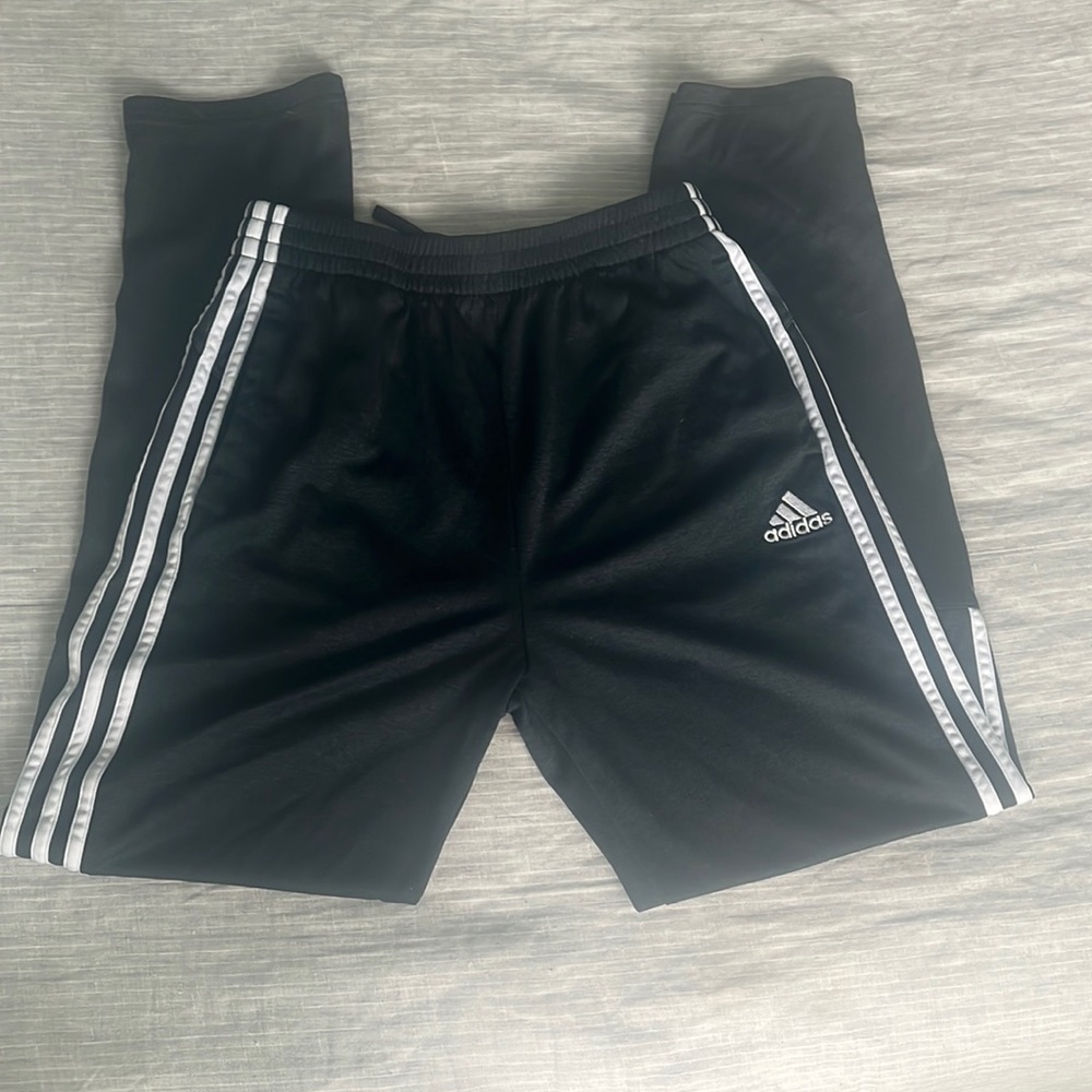 Boys Adidas Track Pants Size XL 18/20 Black